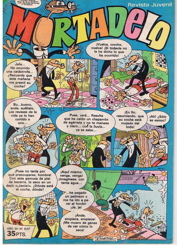 Tebeos: MORTADELO. N&ordm; 557. BRUGUERA - Foto 1
