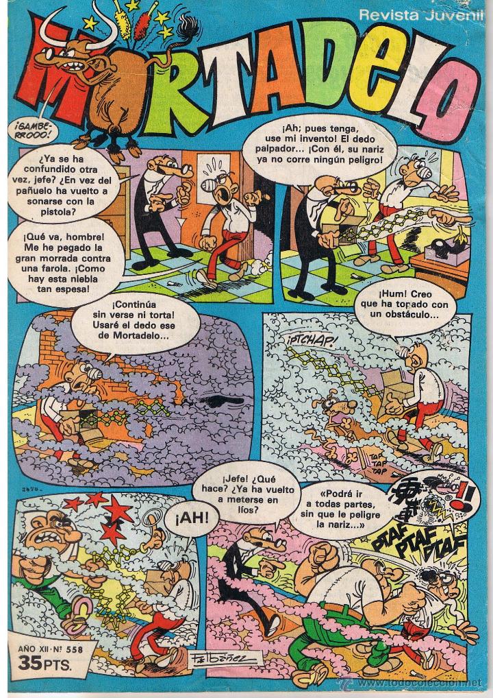 Tebeos: MORTADELO. N&ordm; 558. BRUGUERA - Foto 1