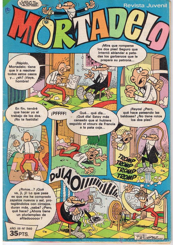 Tebeos: MORTADELO. N&ordm; 560. BRUGUERA - Foto 1