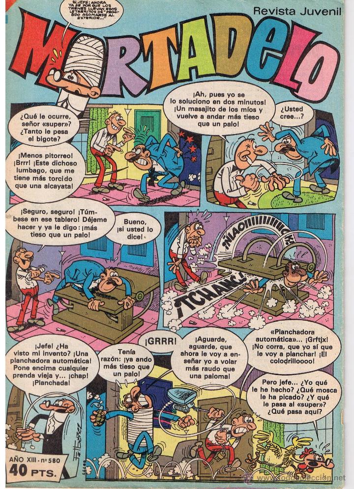 Tebeos: MORTADELO. N&ordm; 580. BRUGUERA - Foto 1