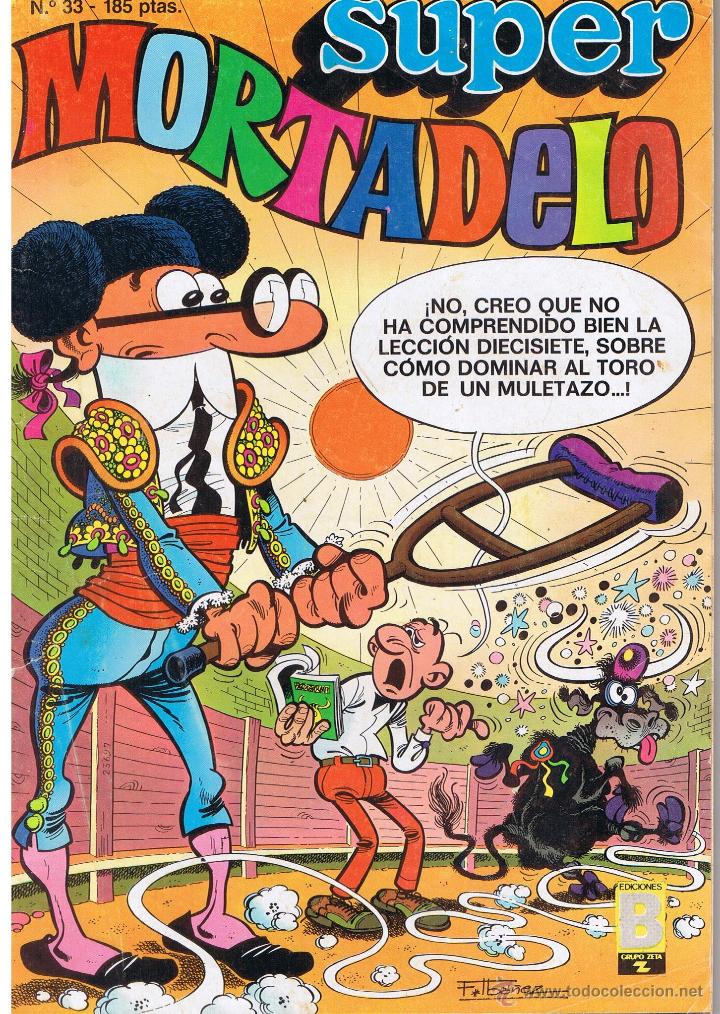 Tebeos: SUPER MORTADELO. N&ordm; 33. EDICIONES B - Foto 1
