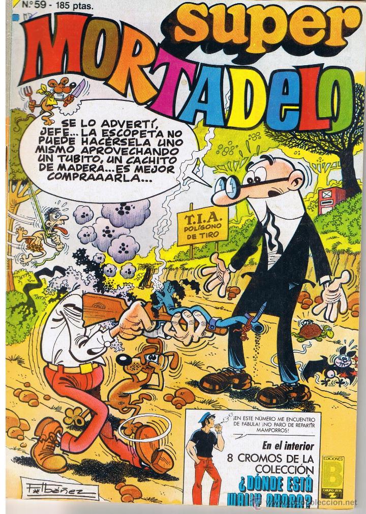 Tebeos: SUPER MORTADELO. N&ordm; 59 EDICIONES B - Foto 1
