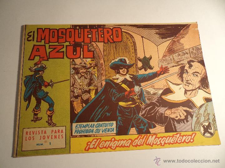 Tebeos: El mosquetero azul. n&ordm; 1. Bruguera - Foto 1