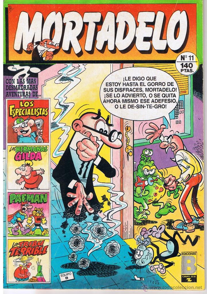 Tebeos: MORTADELO. NUMERO 11.  EDICIONES B (PICO CORTADO) - Foto 1