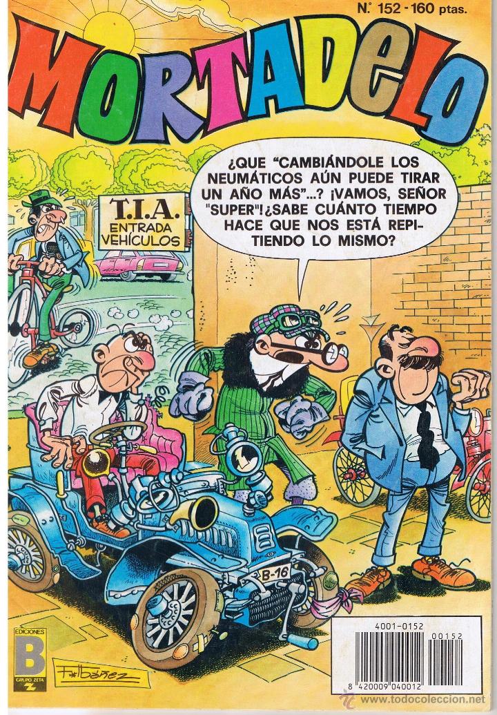 Tebeos: MORTADELO. NUMERO 152. EDICIONES B - Foto 1