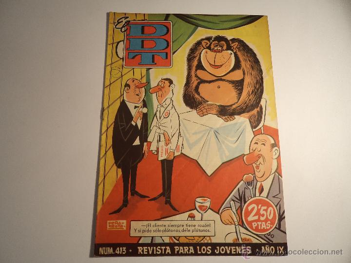Tebeos: El DDT. n&ordm; 413. Bruguera - Foto 1