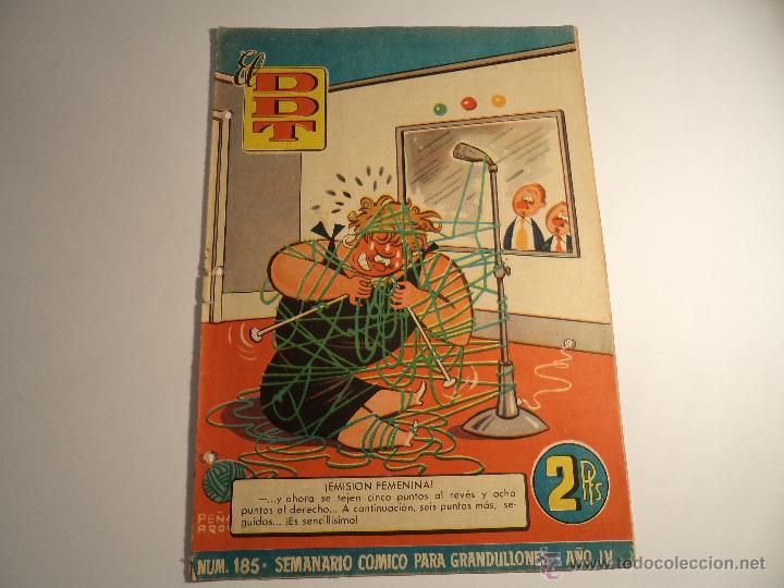 Tebeos: El DDT. n&ordm; 185. Bruguera. - Foto 1