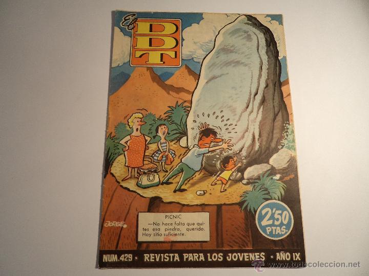 Tebeos: El DDT. n&ordm; 429. Bruguera. - Foto 1