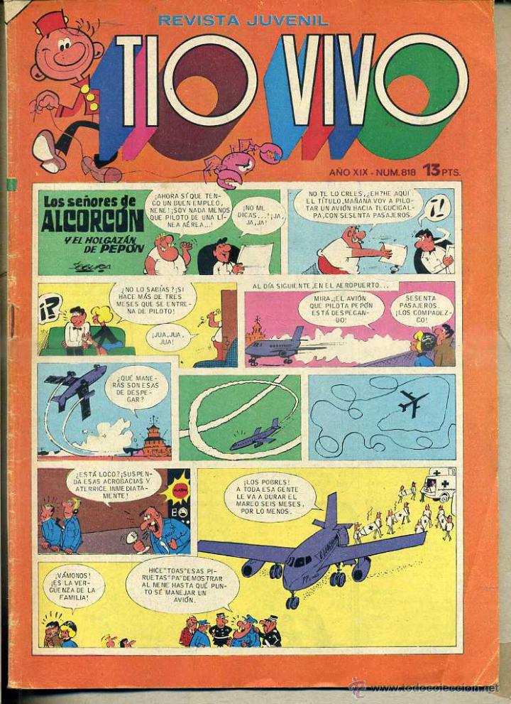 Tebeos: TIO VIVO N&ordm; 818 - Foto 1