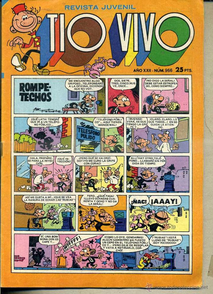 Tebeos: TIO VIVO N&ordm; 966 - Foto 1