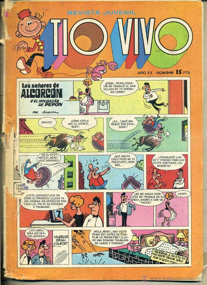 Tebeos: TIO VIVO N&ordm; 848 - Foto 1