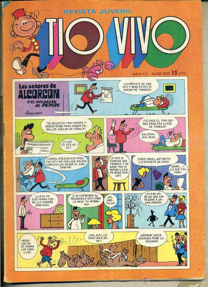 Tebeos: TIO VIVO N&ordm; 826 - Foto 1