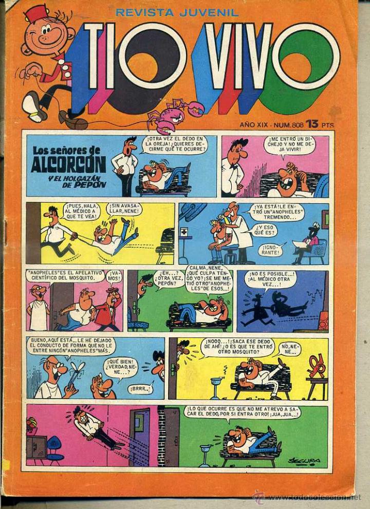 Tebeos: TIO VIVO N&ordm; 808 - Foto 1