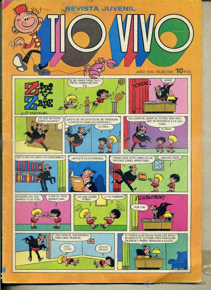 Tebeos: TIO VIVO N&ordm; 708 - Foto 1