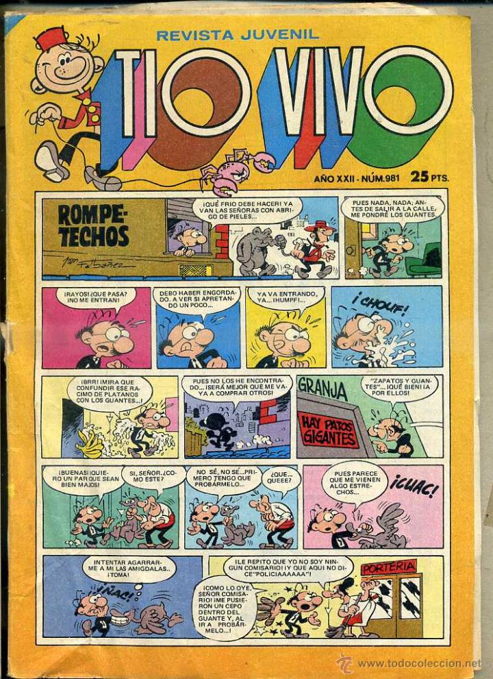 Tebeos: TIO VIVO N&ordm; 981 - Foto 1