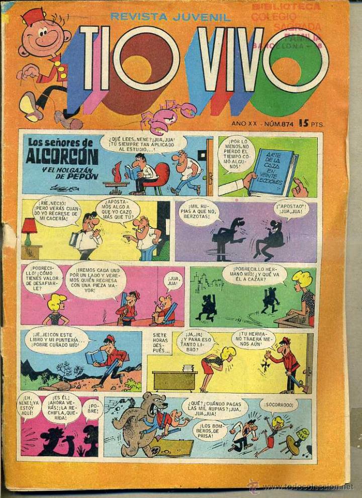 Tebeos: TIO VIVO N&ordm; 874 - Foto 1
