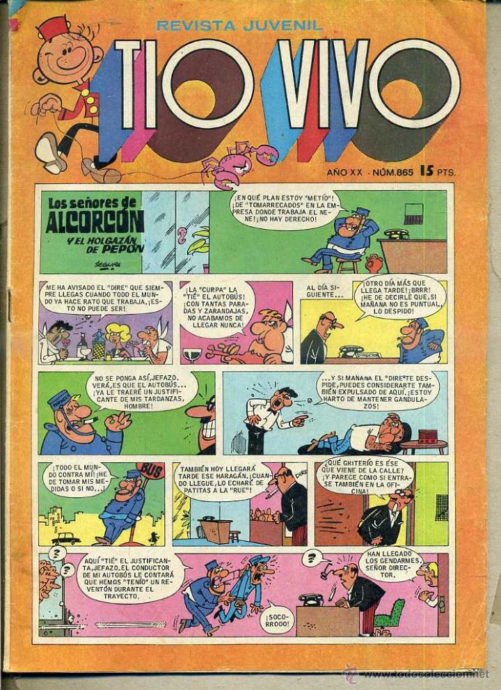Tebeos: TIO VIVO N&ordm; 865 - Foto 1