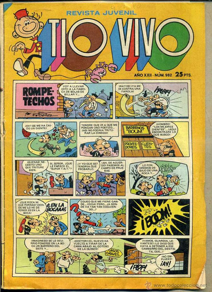 Tebeos: TIO VIVO N&ordm; 982 - Foto 1