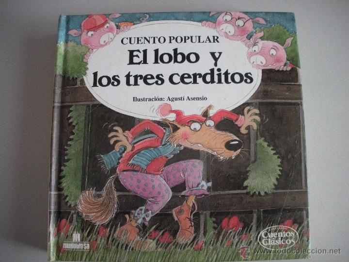 Tebeos: CUENTO DE - EL LOBO Y LOS TRES CERDITOS - - Foto 1