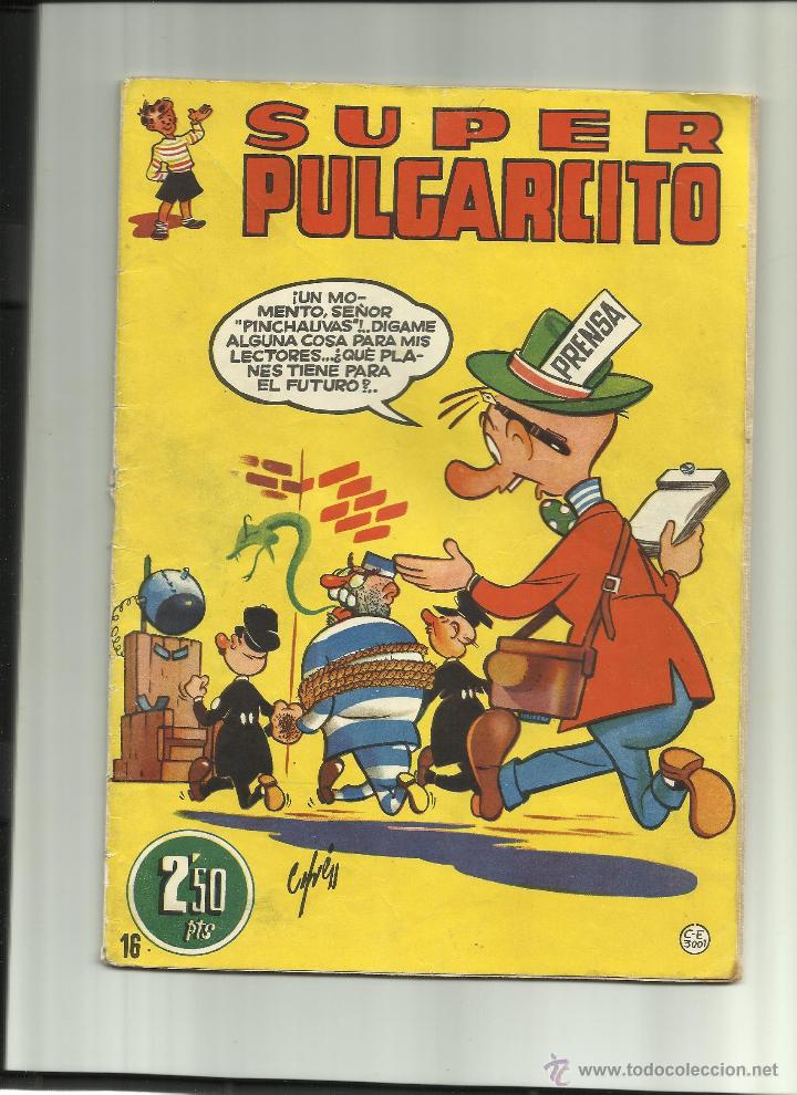 Tebeos: SUPER PULGARCITO N&ordm; 16 - Foto 1