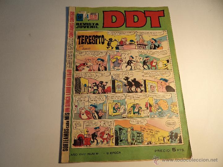 Tebeos: DDT. n&ordm; 82. III &eacute;poca. Bruguera. - Foto 1