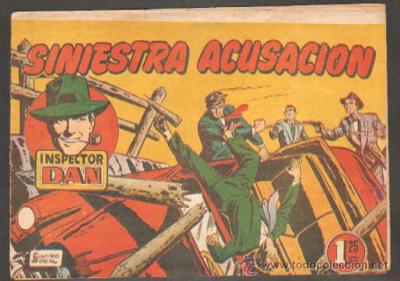 Tebeos: SINIESTRA ACUSACI&Oacute;N. INSPECTOR DAN N&ordm;31 A-COMIC-3768 - Foto 1