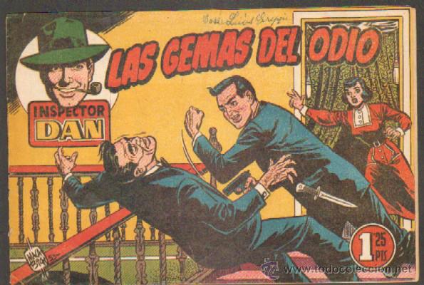 Tebeos: LAS GEMAS DEL ODIO. INSPECTOR DAN N&ordm;39 A-COMIC-3777 - Foto 1