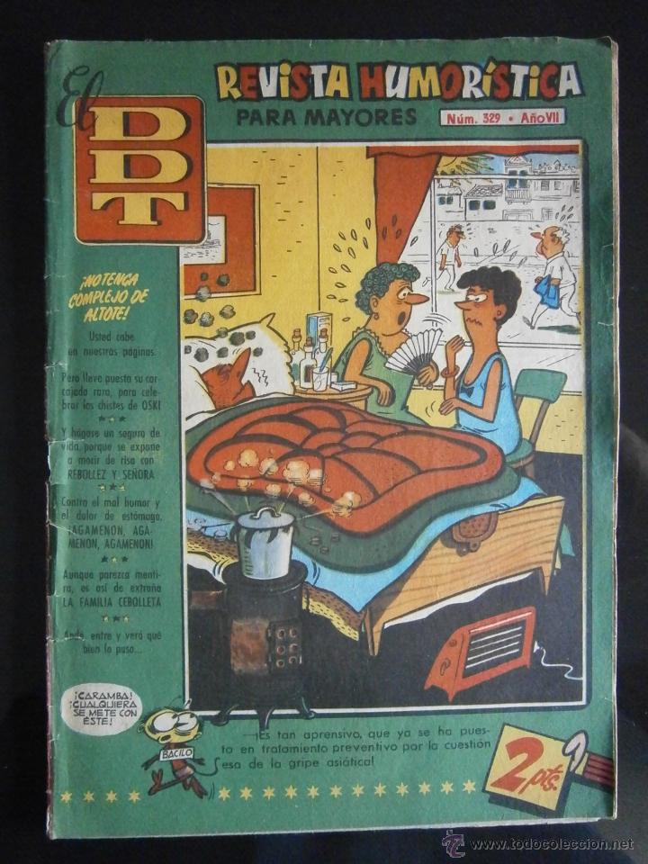 Tebeos: EL DDT N&ordm; 329 EDITORIAL BRUGUERA - Foto 1