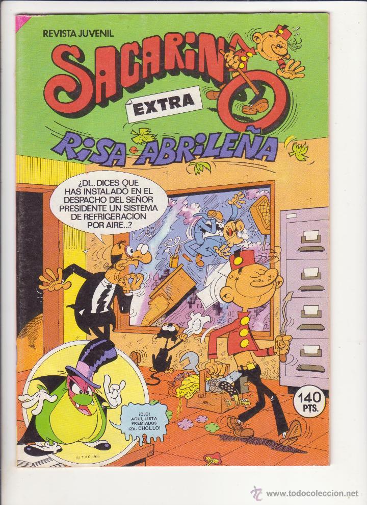 Tebeos: sacarino extra risa abrile&ntilde;a - Foto 1