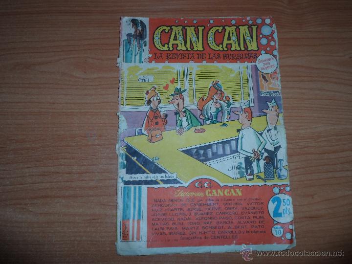 Tebeos: CAN CAN N&ordm; 10 EDITORIAL BRUGUERA
