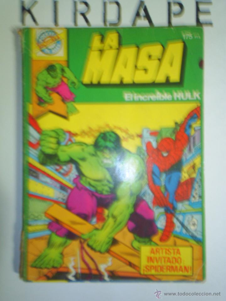 Tebeos: la masa. el incre&iacute;ble hulk. pocket bruguera - Foto 1