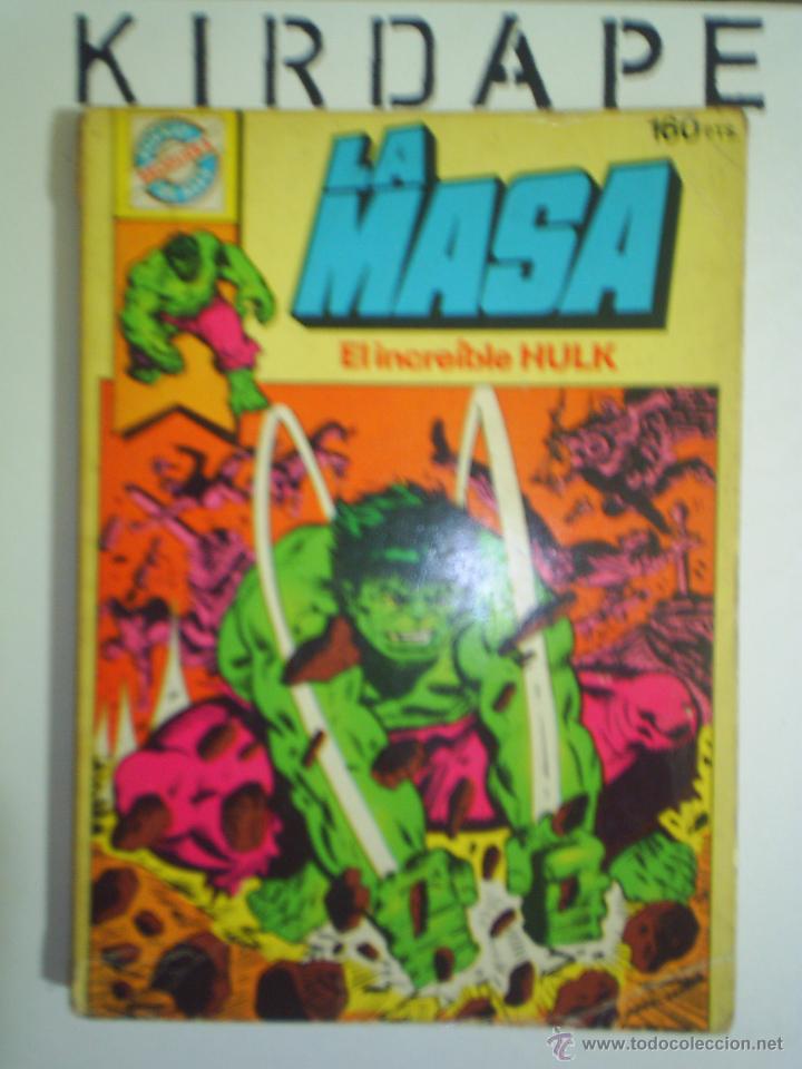 Tebeos: la masa. el incre&iacute;ble hulk. pocket bruguera - Foto 1