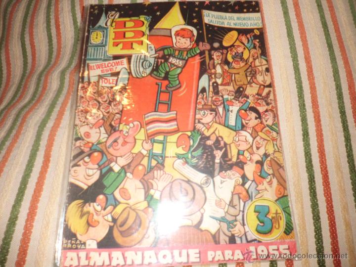Tebeos: DDT ALMANAQUE 1955 - Foto 1