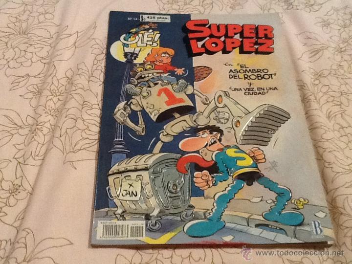 Tebeos: Super lopez, 14,  tapas con relieve - Foto 2