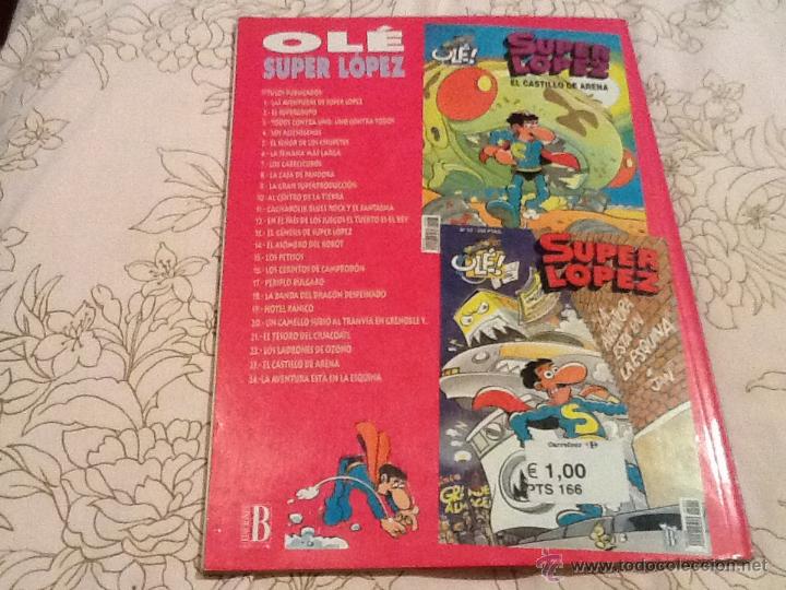 Tebeos: Super lopez, 14,  tapas con relieve - Foto 3