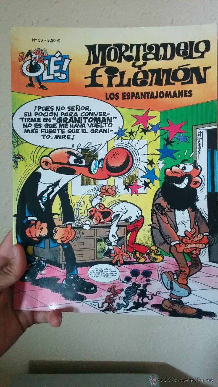 Tebeos: Mortadelo y Filem&oacute;n n&ordm;33 los espantajomanes - Foto 1
