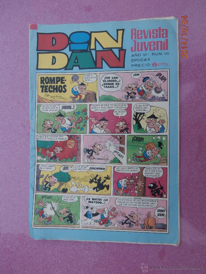 Tebeos: revista din dan numero 153 - Foto 1