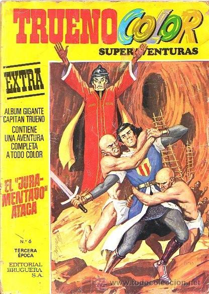 Tebeos: Trueno Color (3&ordf; Epoca) (Bruguera) N&ordm; 6