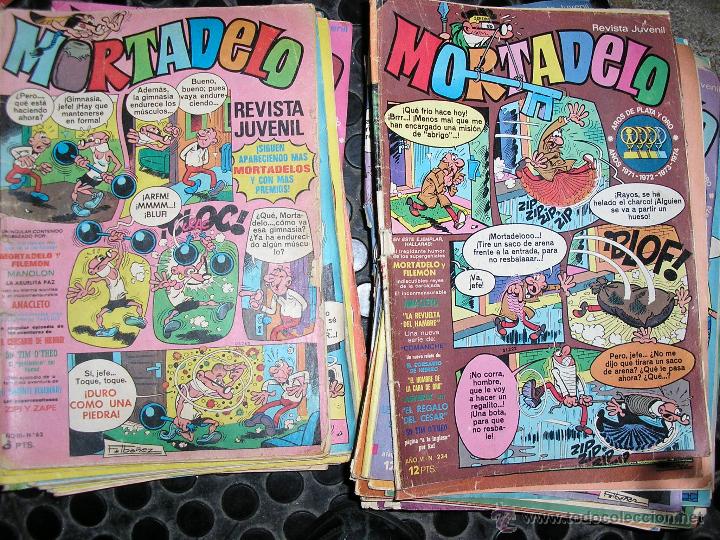 Tebeos: GRAN LOTE DE MORTADELO. 61 EJEMPLARES - Foto 1