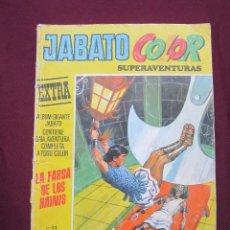 Tebeos: JABATO COLOR EXTRA. TERCERA ÉPOCA Nº 11. LA FARSA DE LOS HAINIS. BRUGUERA TEBENI 1978