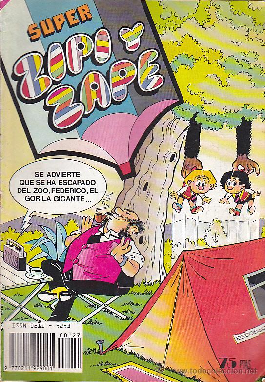 Tebeos: COMIC SUPER ZIPI Y ZAPE N&ordm; 127 - Foto 1