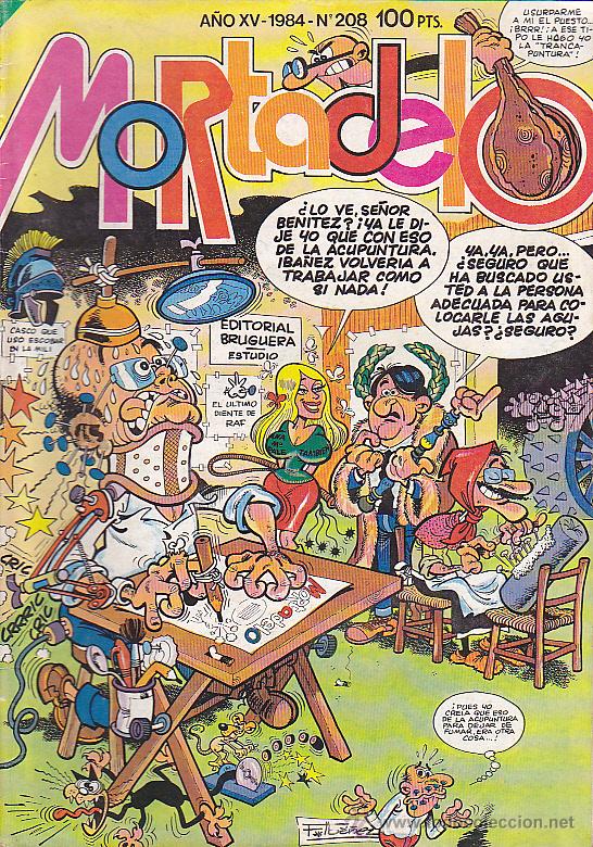 Tebeos: COMIC SUPER MORTADELO N&ordm; 208 - Foto 1