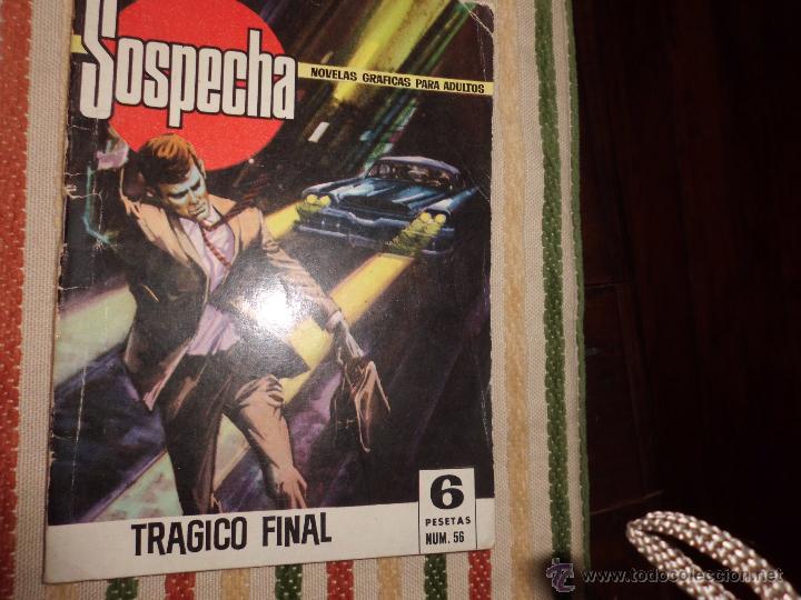 Tebeos: SOSPECHA N&ordm; 56 EDITORIAL BRUGUERA - Foto 1