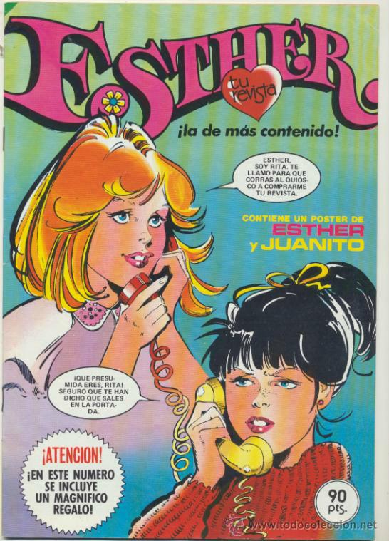 Tebeos: Esther n&ordm;  39. Contiene poster. - Foto 1