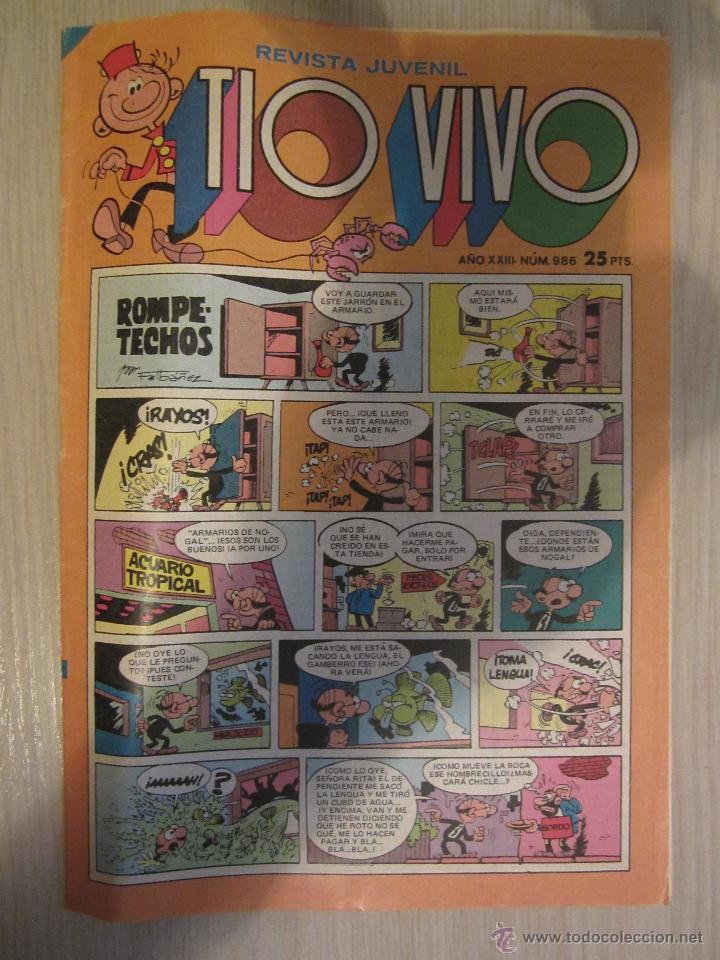 Tebeos: TIO VIVO N&ordm; 986 - Foto 1