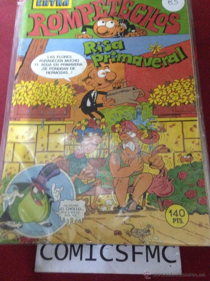 Tebeos: BRUGUERA -EXTRA ROMPETECHOS - NUMERO 85 RISA PRIMAVERAL - Foto 1
