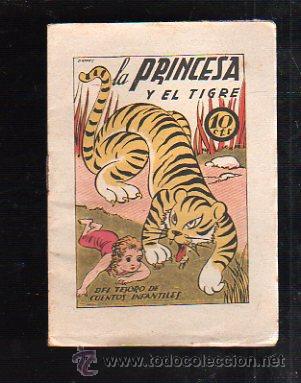 BDs: TESORO DE CUENTOS INFANTILES. LA PRINCESA Y EL TIGRE. EDICION EL GATO NEGRO