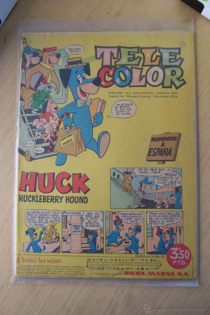 Tebeos: bruguera tele color n&ordm; 1 y 159