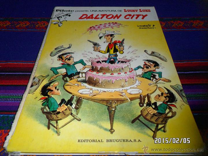 Tebeos: LUCKY LUKE MA DALTON COLECCI&Oacute;N PILOTE BRUGUERA 1972. DE REGALO DALTON CITY.