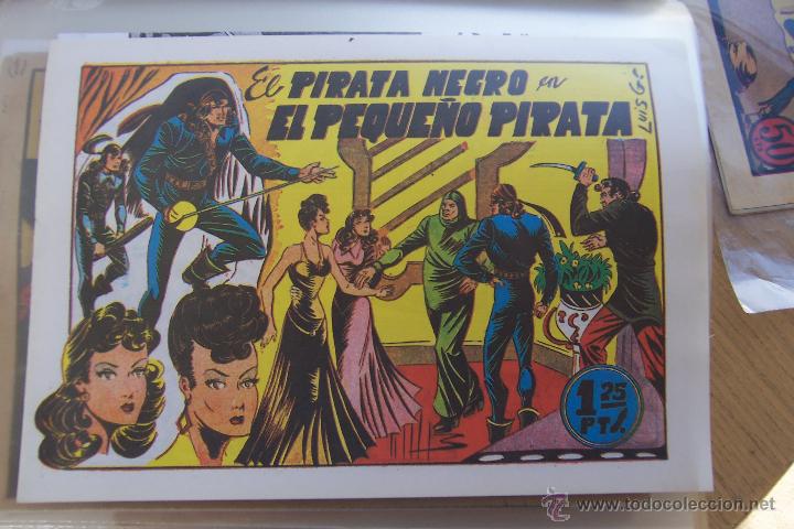 BDs: bruguera el pirata negro  n&ordm;6 ed. del circulo del comic s.a.